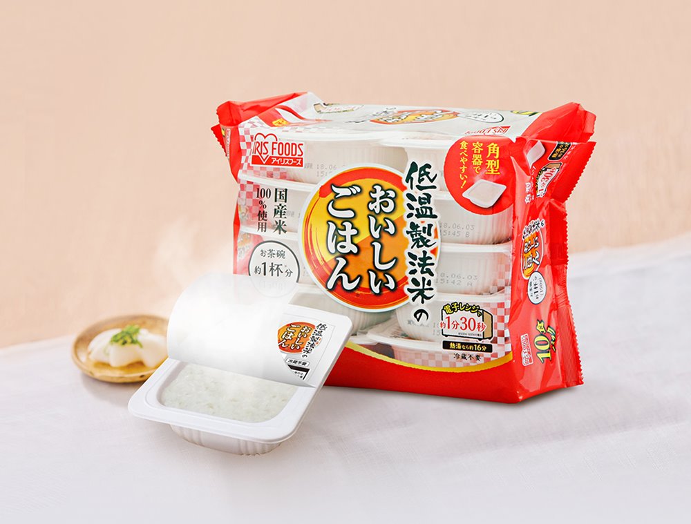 IRIS OHYAMA微波即食白飯,只要90秒享受日本一等米