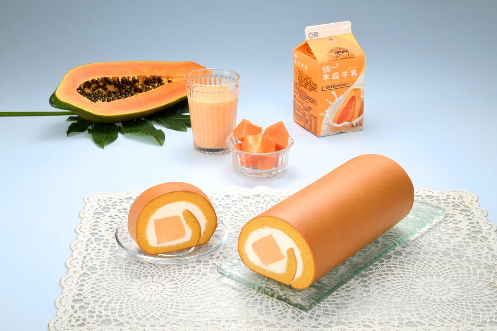 木瓜牛乳生乳捲